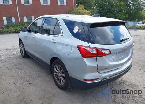2018 Chevrolet Equinox Lt из США, поврежденный, VIN 3GNAXJEV0JL176455